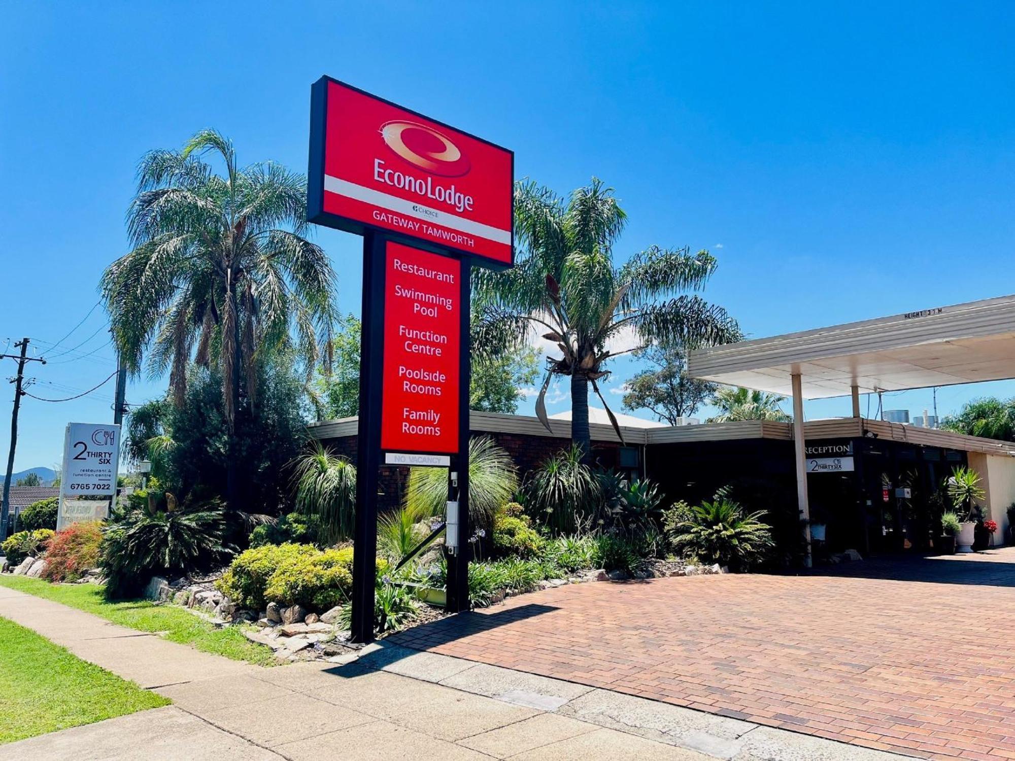 Econo Lodge Gateway Tamworth Esterno foto